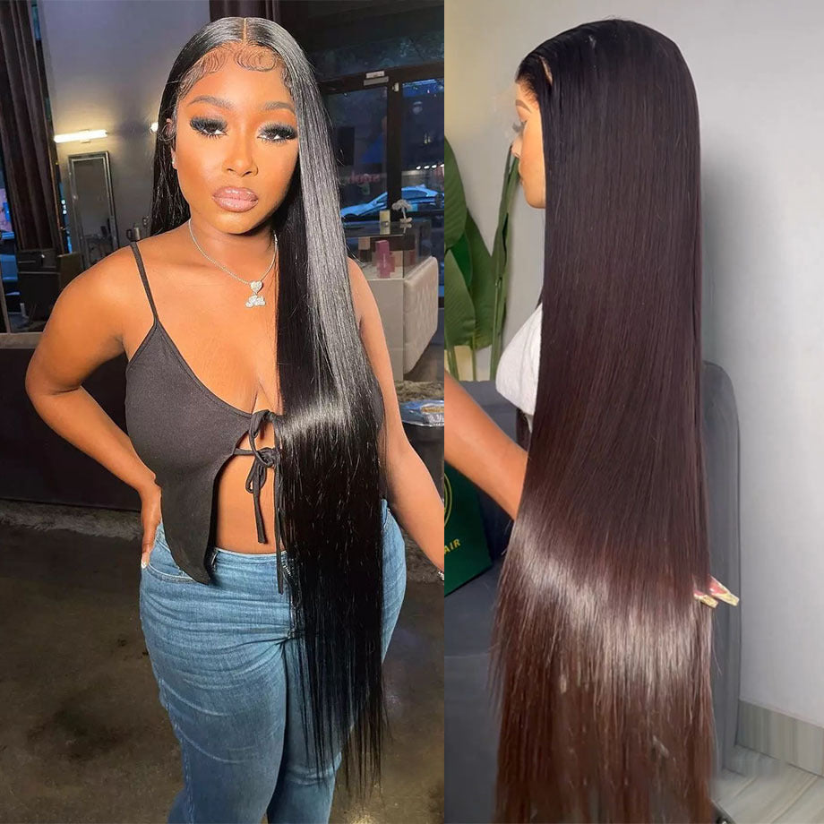 Glueless 13x4 Lace Front Wig Human Hair Celebrity Style 