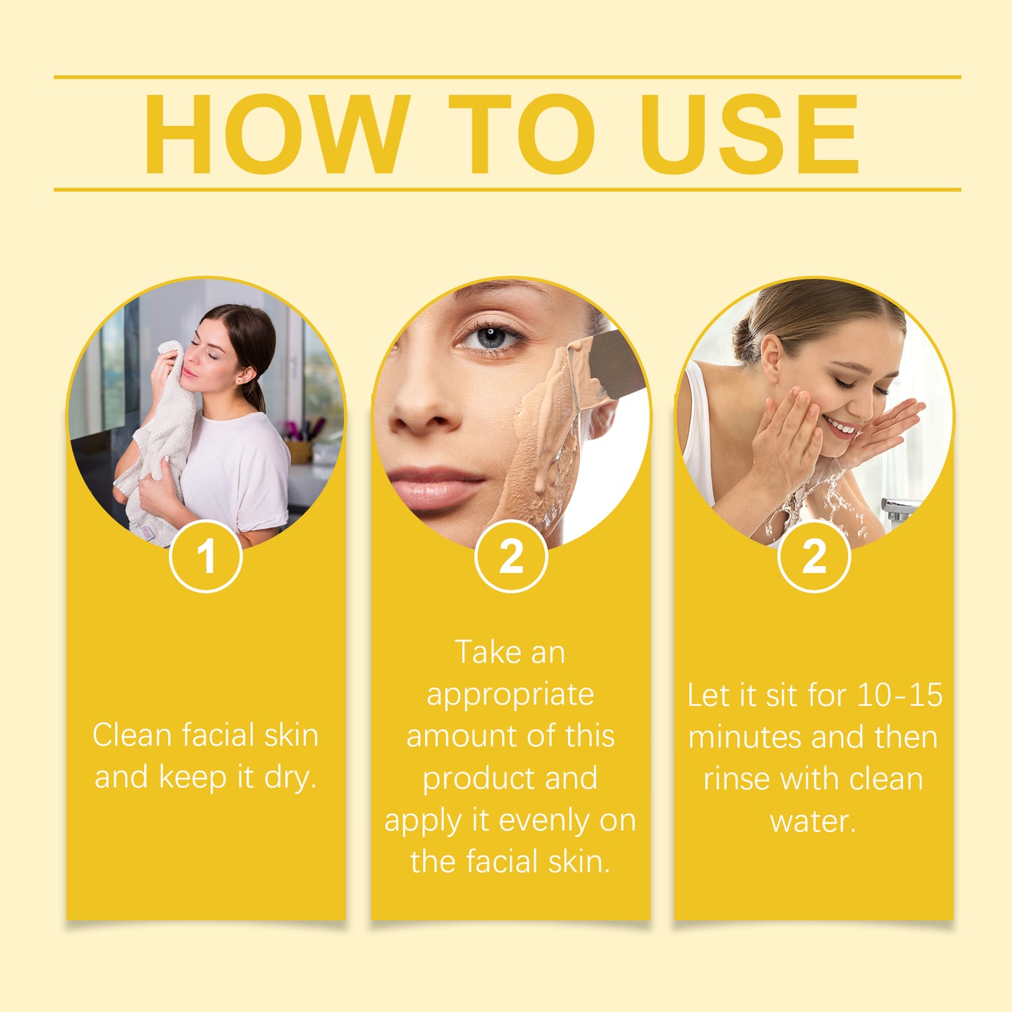 Turmeric Mud Mask with Vitamin C & Aloe Vera for Glowing Skin