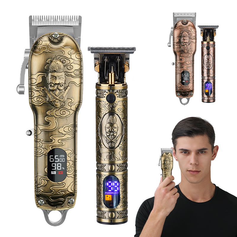 Professional All Metal Hair Clipper Set