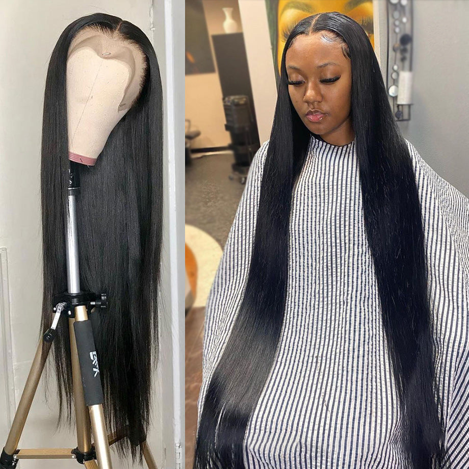 Glueless 13x4 Lace Front Wig Human Hair Celebrity Style 