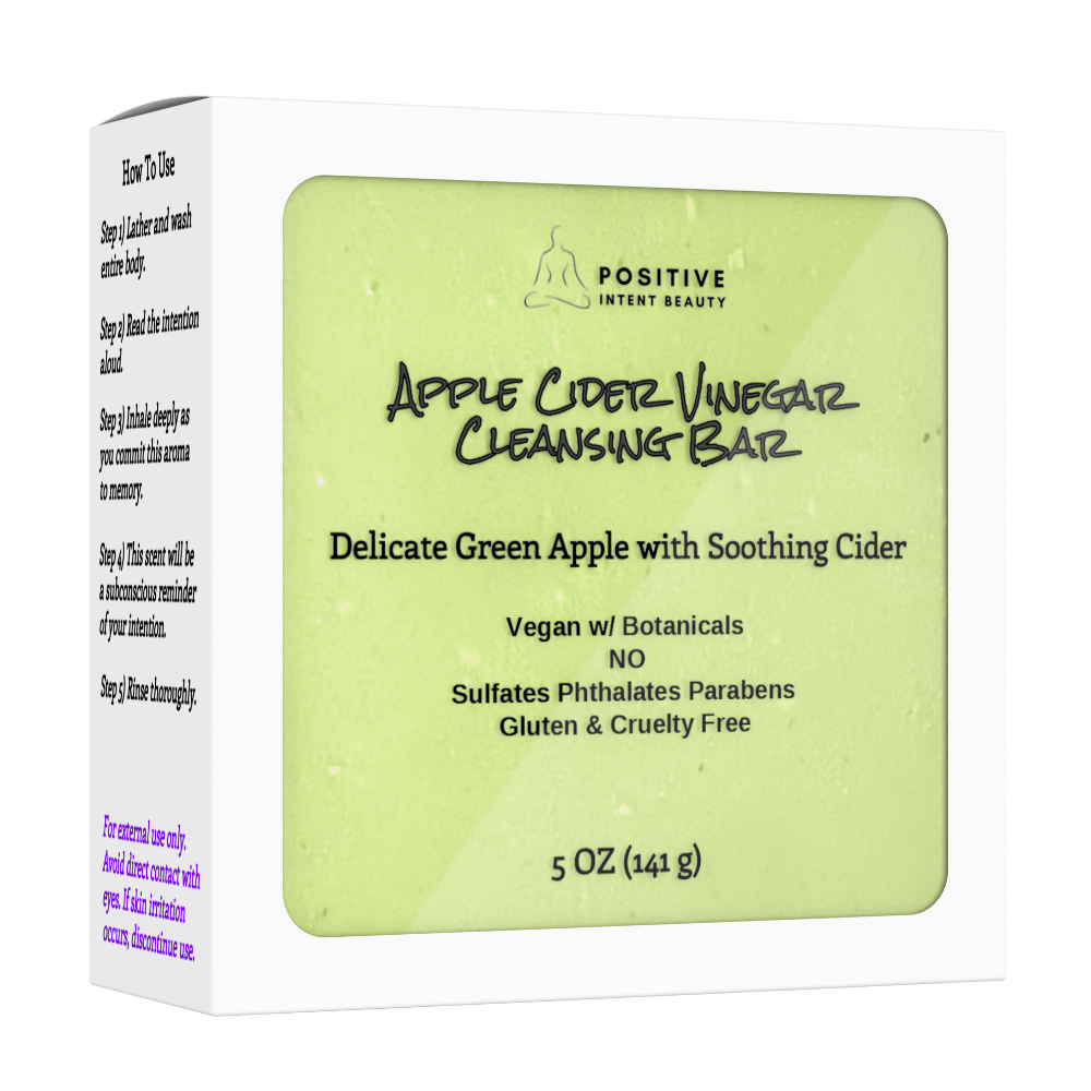Detoxing Apple Cider Vinegar Cleansing Bar