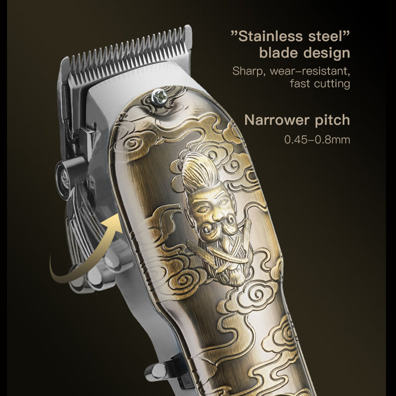 hair clipper with nose hair trimmer