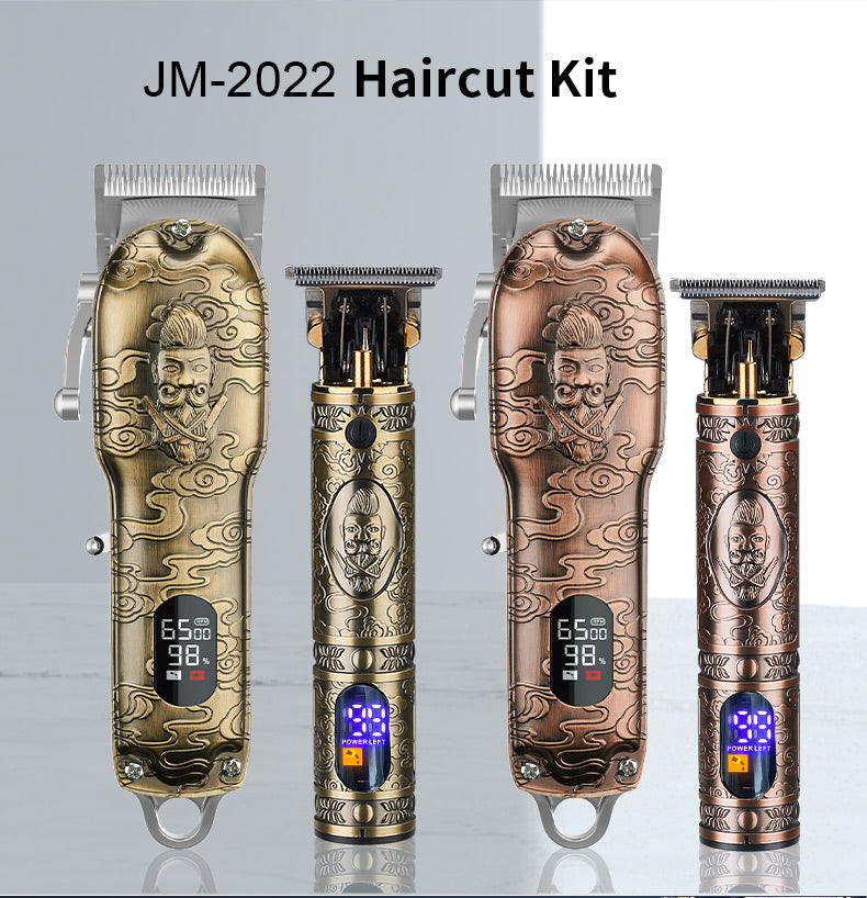 Professional All Metal Hair Clipper Set