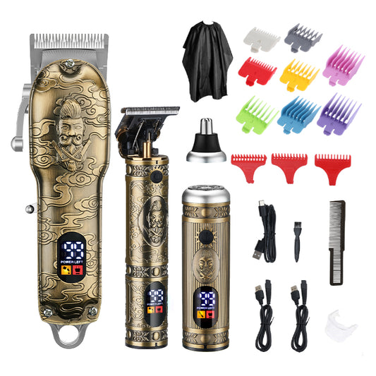 hair clipper with nose hair trimmer