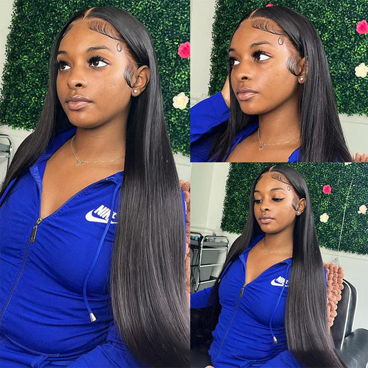Glueless 13x4 Lace Front Wig Human Hair Celebrity Style 