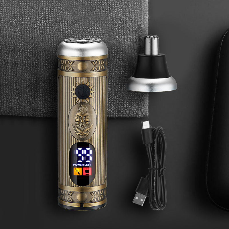 hair clipper with nose hair trimmer